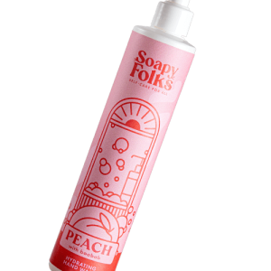 peach soapyfolks hand wash